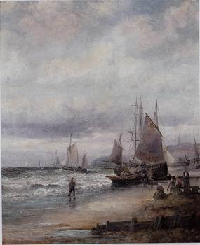 unknow artist Seascape, boats, ships and warships. 06